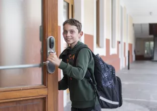 Un élève du collège Saint-Paul