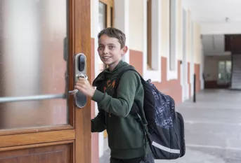 Un élève du collège Saint-Paul