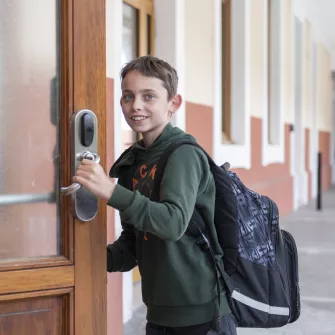 Un élève du collège Saint-Paul